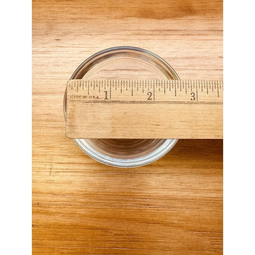 Duralex Clear Glass Nesting Mixing Condiments Bowls Set Of 4 Made in France